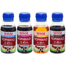 Комплект чорнил WWM для Canon PG-40/CL-41 (4 х 100г) C40/41SET